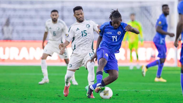 Arabia Saudita gana 1-0 a Haití.