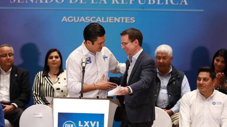 Jorge Romero, presidente nacional del PAN, le otorgó a Ricardo Anaya la responsabilidad de coordinar el grupo parlamentario del partido en el Senado.