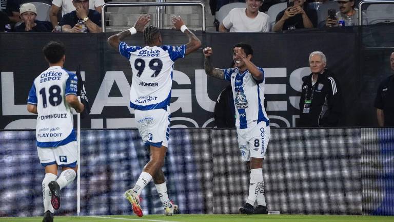 El partido, disputado en el Snapdragon Stadium, tuvo como figura al joven Alexéi Domínguez, autor de un doblete que encaminó el triunfo hidalguense.