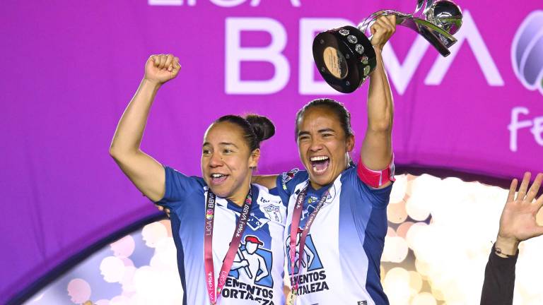 Pachuca supo resistir hasta el final para alzar el título de campeonas.
