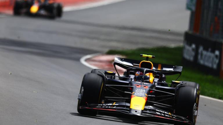 Sergio ‘Checo’ Pérez tendrá que batallar para remontar este domingo.