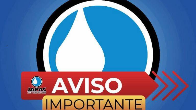 Una fuga en una tubería dejó sin el suministro de agua a más de 40 colonias en el sur de Culiacán.