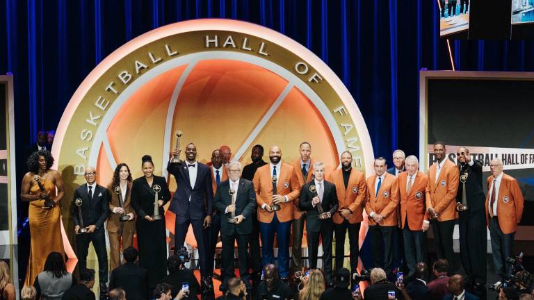 La ceremonia celebrada en Springfield marcó un hito para el baloncesto mundial.