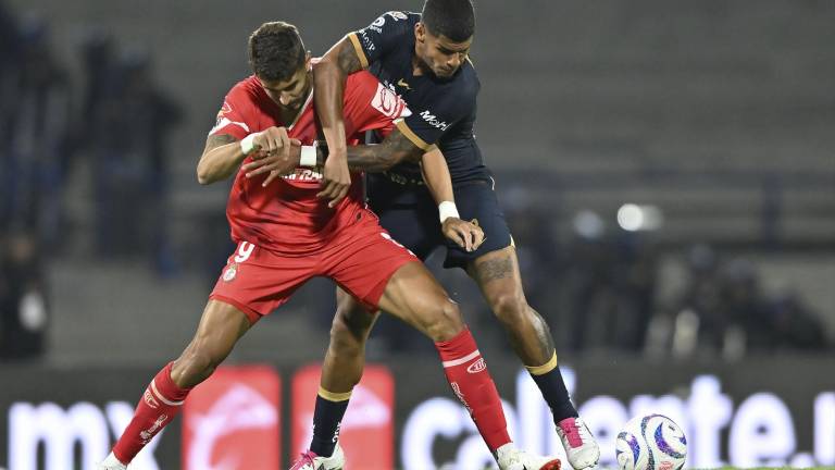 Pumas y Diablos se reparten puntos.