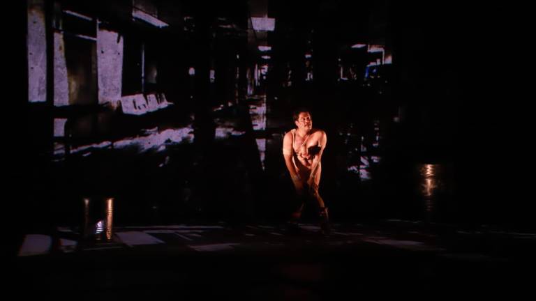 Tártaro, Réquiem de cuerpo presente por el niño, se presentó en el Teatro Ángela Peralta como parte del Festival Escena Mazatlán 2023.