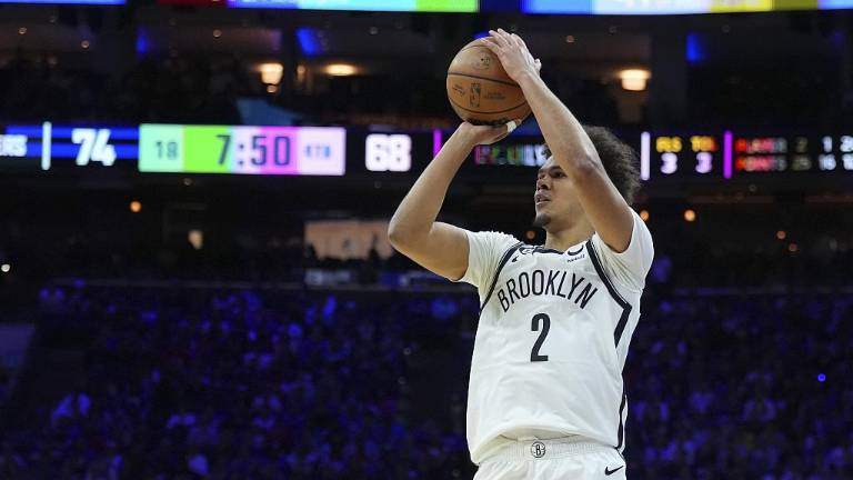 Cameron Johnson lideró la ofensiva de los Nets sobre los alicaídos Pistons.