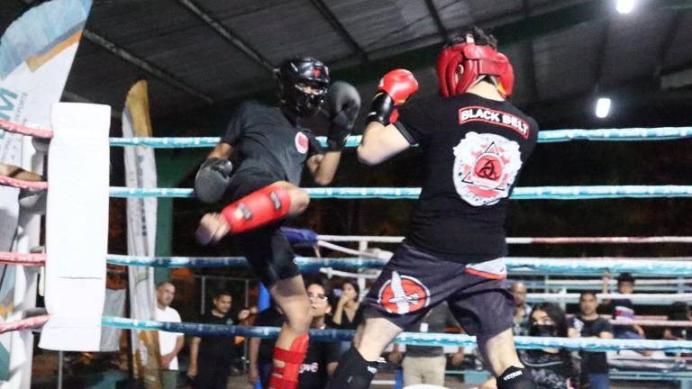 Diez fueron combates oficiales y uno de exhibición.