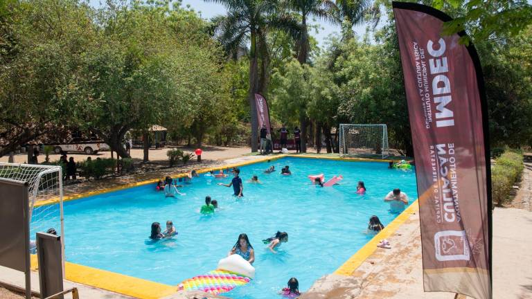 Familias disfrutan del balneario de Imala, donde se realizaron torneos y espectáculos como parte de las actividades de Semana Santa.