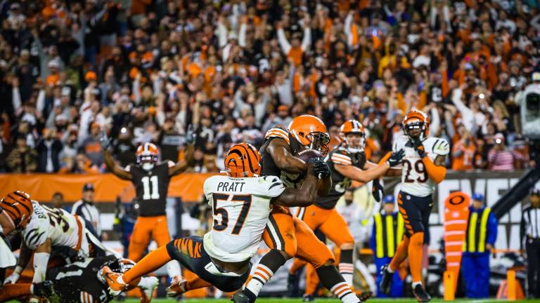 Los Bengals fueron incapaces de detener a la ofensiva de los Browns.