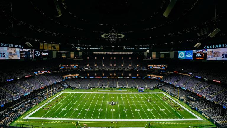 El Caesars Superdome de Nueva Orleans.
