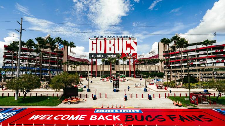 El Raymond James Stadium.