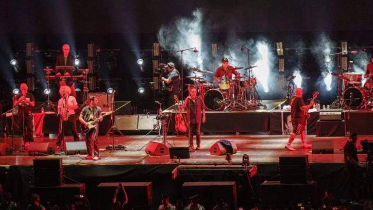 Los Fabulosos Cadillacs en el Zócalo.
