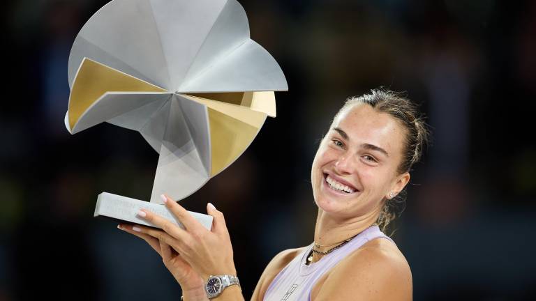 Aryna Sabalenka es la reina en Madrid.