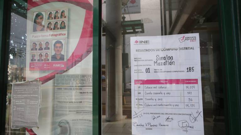 La participación de la ciudadanía fue baja.