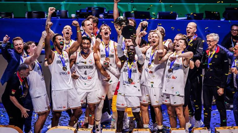 Los alemanes son campeones por primera vez.