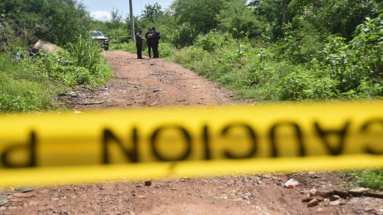 La Secretaría de Seguridad Pública registró el hallazgo de cuatro cuerpos sin vida, uno de ellos calcinado, dos con impactos de bala.