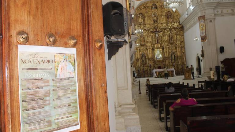 La comunidad católica se alista para las actividades y festejos de Nuestra Señora del Rosario.