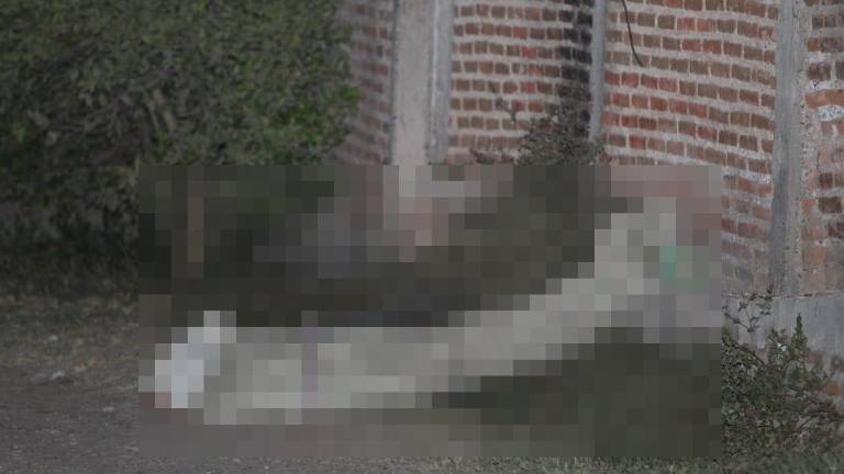 Un cuerpo envuelto en plástico fue encontrado a espaldas de una tienda de autoservicios en la Colonia Pemex.