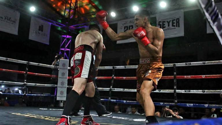 Alan Contreras se exigió de principio a fin.