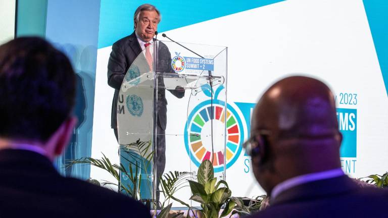 El Secretario General de las Naciones Unidas habló sobre la necesidad de cumplir con uno de los derechos humanos más básicos: el derecho a la alimentación.