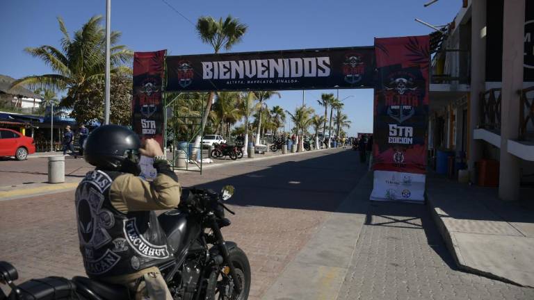 En Altata se realiza la quinta edición del Altata Biker Fest 2025.