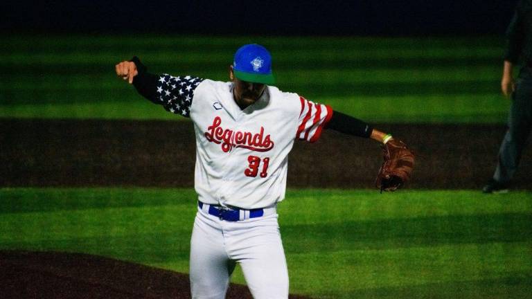 Jonathan Habb cerró con 17 salvamentos en el equipo Leyendas de Lexington.