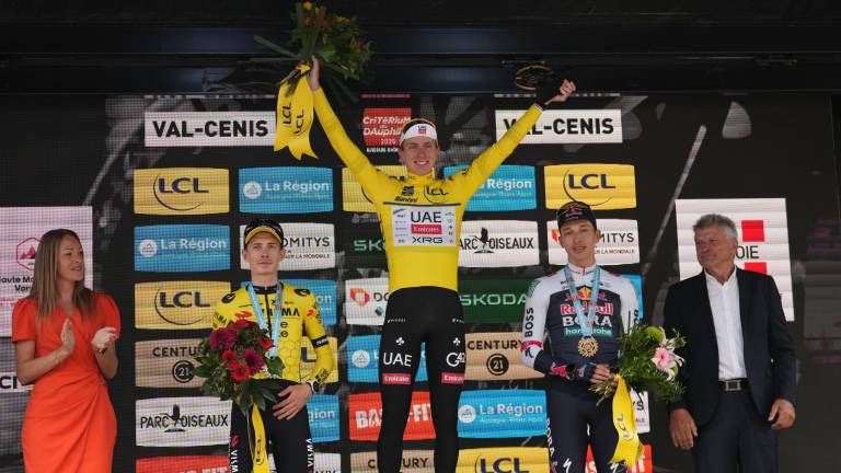 Tadej Pogacar gana su primera Critérium del Dauphiné.