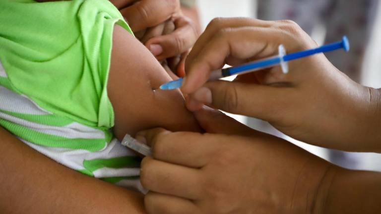 Autoridades urgen a los padres de familia a que apliquen los esquemas completos de vacunación a sus hijos.