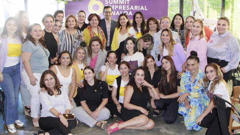 Las integrantes de AMMJE capítulo Culiacán vivieron una grata mañana durante la charla.