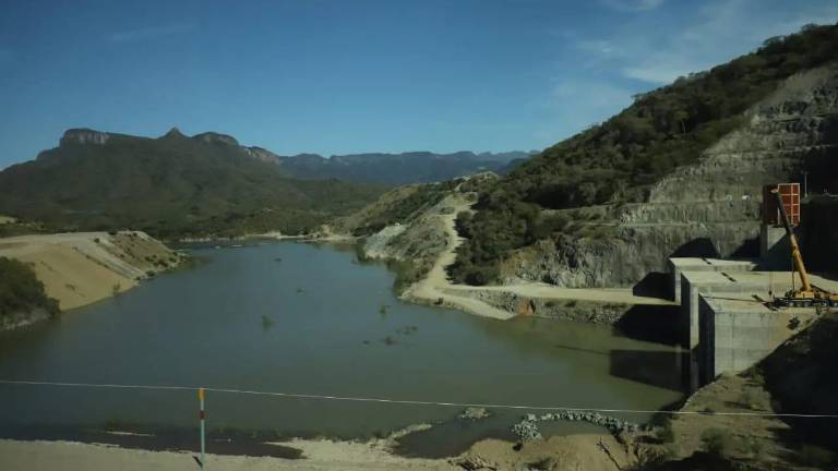 La presa Santa María está al 61.6 por ciento de su capacidad.