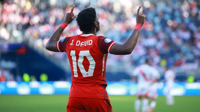Jonathan David fue el autor del gol que le otorgó a Canadá su primera victoria en una Copa América.