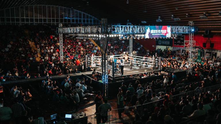 El Polideportivo Juan S. Millán lució pletórico la noche del pasado 13 de octubre.