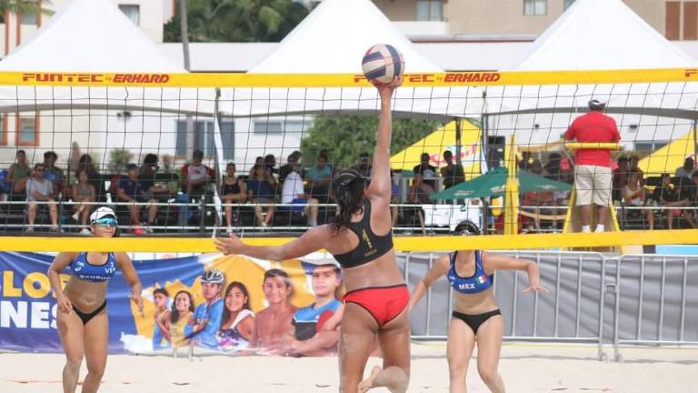 Los voleibolistas mazatlecos tuvieron una buena participación en Puerto Vallarta.