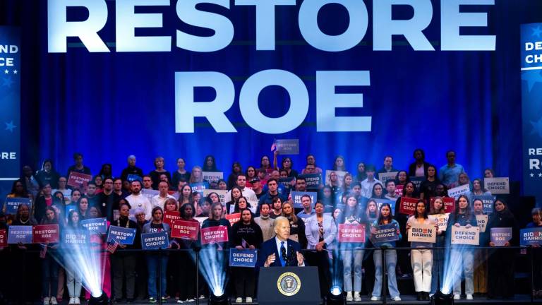 El Presidente de Estados Unidos Joe Biden en uno de sus actos de campaña recientes.