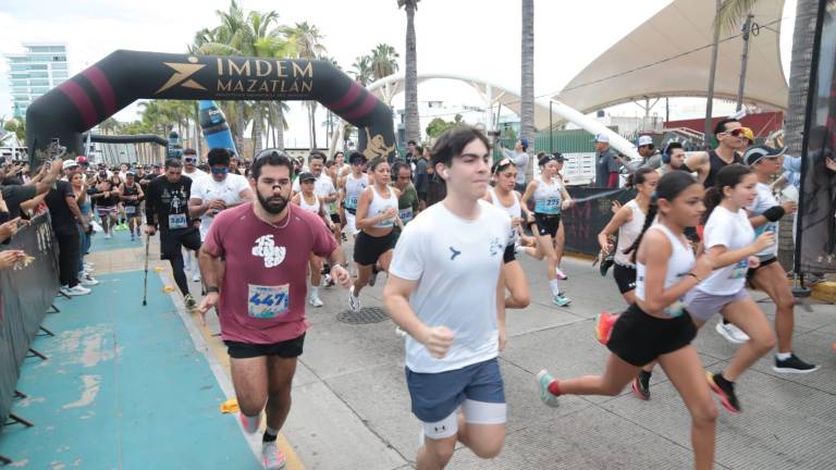La competencia reunió a casi 500 corredores.