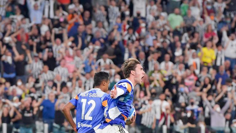 La Juventus logró quedarse con un punto en casa prácticamente al final del encuentro ante el Bolonia.