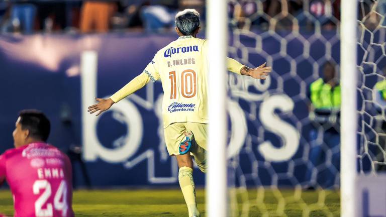 Diego Valdés marcó el segundo tanto por América.