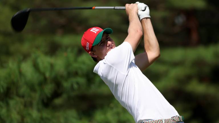Carlos Ortiz buscará una medalla en el golf.