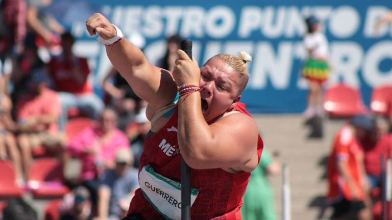 Rosa María Guerrero es doble medallista en Santiago 2023.