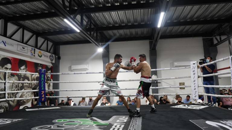Djamel Dahouse vio superior a Juan Carlos Olvera, en Culiacán, durante el pasado fin de semana.