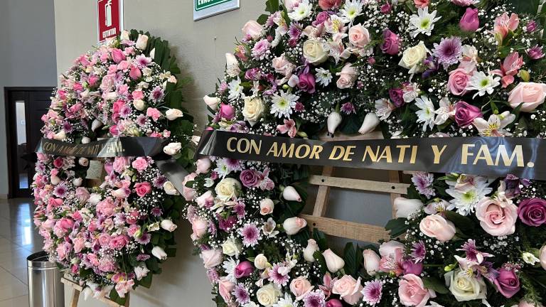 La velación de dio en la casa funeraria San Martín , en Culiacán.