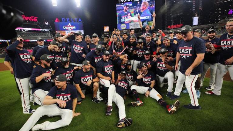 Bravos de Atlanta festeja su cetro.