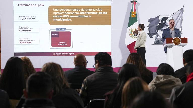 El Gobierno de la Presidenta Claudia Sheinbaum Pardo presentará una iniciativa para disminuir la burocracia y facilitar trámites.
