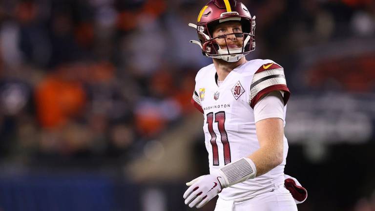 Carson Wentz se perderá varios encuentros, por lesión, con los Commanders.