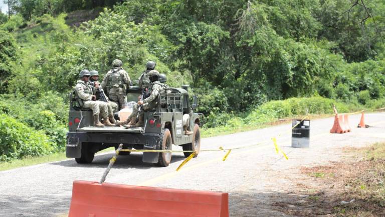 Personal de las Fuerzas Armadas han llegado a la zona de Concordia para reforzar la seguridad en zonas de conflicto.
