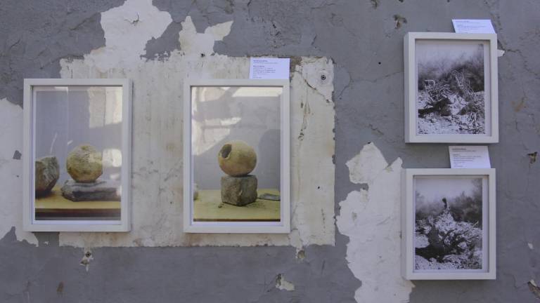La obra se exhibe en el vecindario conocido como La Bolsa.