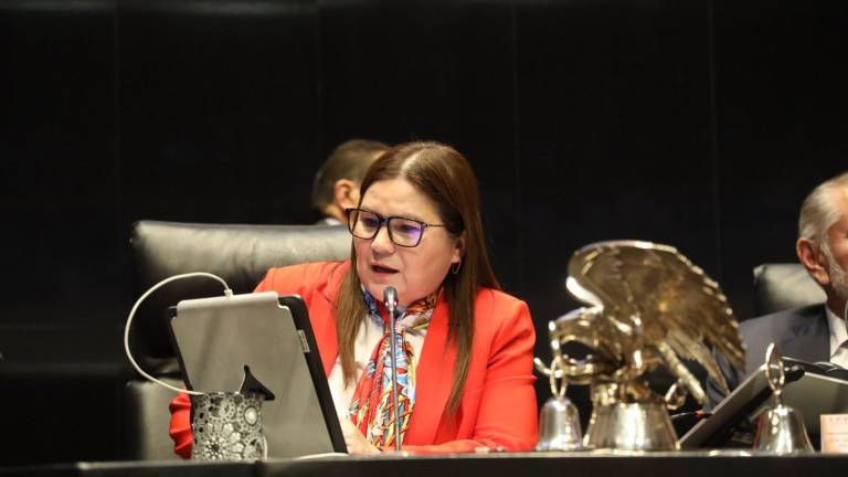 La Senadora sinaloense Imelda Castro renuncia a la posibilidad de encabezar la Mesa Directiva del Senado de la República.
