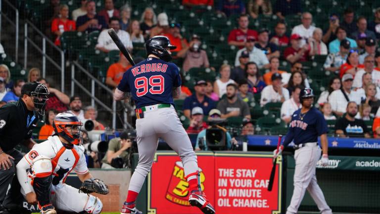 Alex Verdugo pegó cuatro hits en el juego.