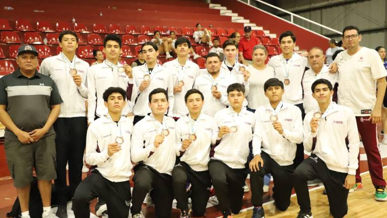 El equipo sinaloense de la categoría Juvenil Menor Varonil gana bronce.