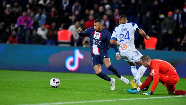 Kylian Mbappé marca el gol del triunfo del PSG.